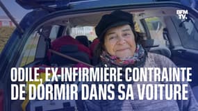 Manche: Odile, une ex-infirmière est contrainte de dormir dans sa voiture