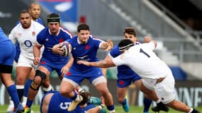 Julien Marchand face à l'Angleterre, lors du Tournoi des VI nations face à l'Angleterre, le 13 mars 2021.