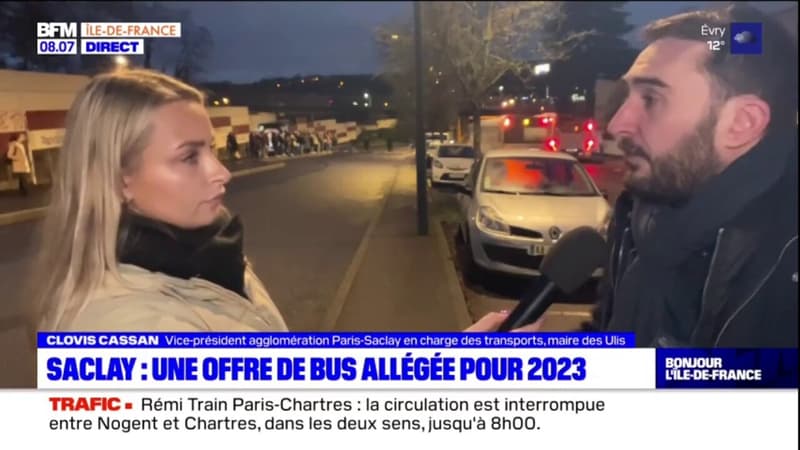 Paris-Saclay: une offre de bus allégée pour 2023