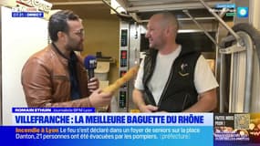 Villefranche-sur-Saône: la meilleure baguette de tradition du Rhône est fabriquée par Fabrice Popy