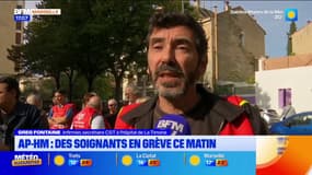Marseille: les soignants de l'hôpital de la Timone en grève contre le projet de loi de finances