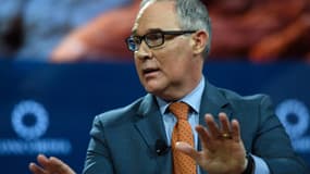 Scott Pruitt, en septembre 2017. - Riccardo Savi - Getty - AFP