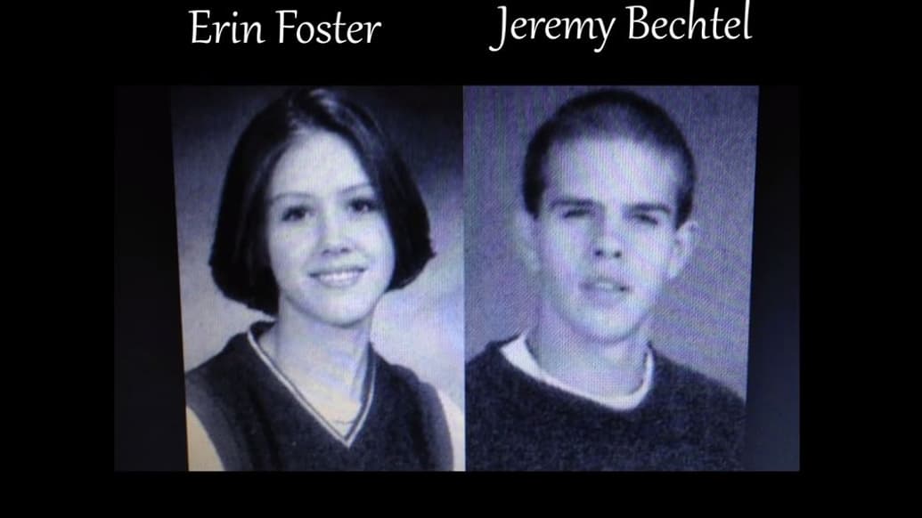Les deux adolescents disparus en avril 2000, Erin Foster et Jeremy Bechtel.