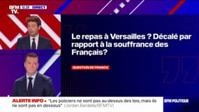 Jordan Bardella sur le diner d'État à Versailles: "Le président de la République aurait gagné à faire plus simple, plus sobre"