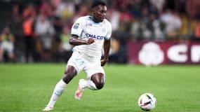 François Mughe avec l'OM en août 2023