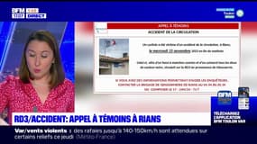 Var: la gendarmerie de Rians lance un appel à témoins après un accident sur la RD3