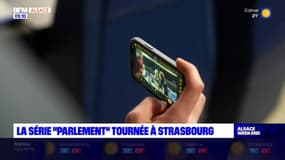 Strasbourg: la série “Parlement” tourne sa dernière saison 