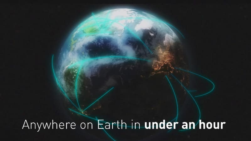 Alon Musk veut proposer des vols en fusée pour relier différents points de la Terre.