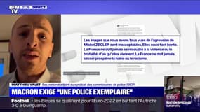 Matthieu Valet (SICP): "Aujourd'hui, il y a beaucoup de policiers qui ont la gueule de bois"