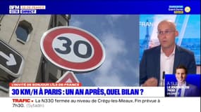 Paris: un an après le passage à 30km/h, quel est le bilan? 