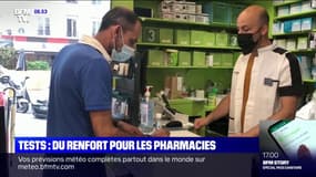 Pass sanitaire: les pharmacies recrutent pour faire face à l'afflux de tests