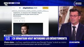 "On a totalement oublié les idées": ce sénateur LR dépose une proposition de loi pour interdire les désistements 