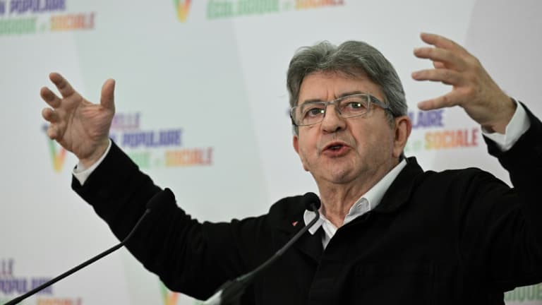Jean-Luc Mélenchon, leader de La France Insoumise et de la Nupes, le 5 juillet 2022 à Paris