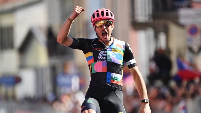 Giro: l'Italien Bettiol vainqueur en solo de la 18e étape du Tour d'Italie