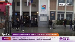 Paris: le proviseur du lycée Maurice Ravel, menacé de mort, démissionne
