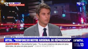 Gabriel Attal : Surveillante tuée à Nogent,"il faut renforcer notre arsenal de répression" - 10/06