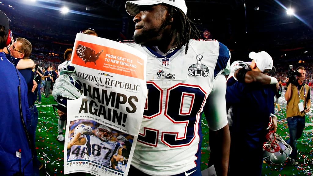 Les Patriots sont champions Les Patriots sont champions