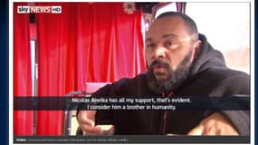 Dieudonné soutient Anelka dans une interview accordée à Sky News HD.