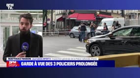 Story 4 : La garde à vue des trois policiers prolongée - 06/06