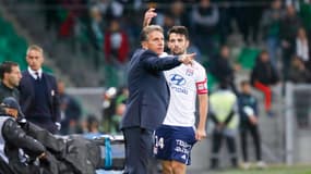 Claude Puel face à l'OL 