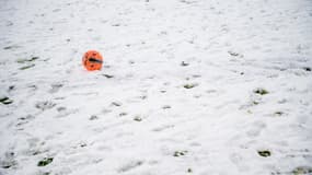 Un ballon de football, à Oostende le 16 janvier 2021 (illustration)