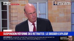 Réforme des retraites: Éric Lombard, ancien ministre de l'Économie, avait suggéré à Sébastien Lecornu de "la suspendre" dès le 24 septembre