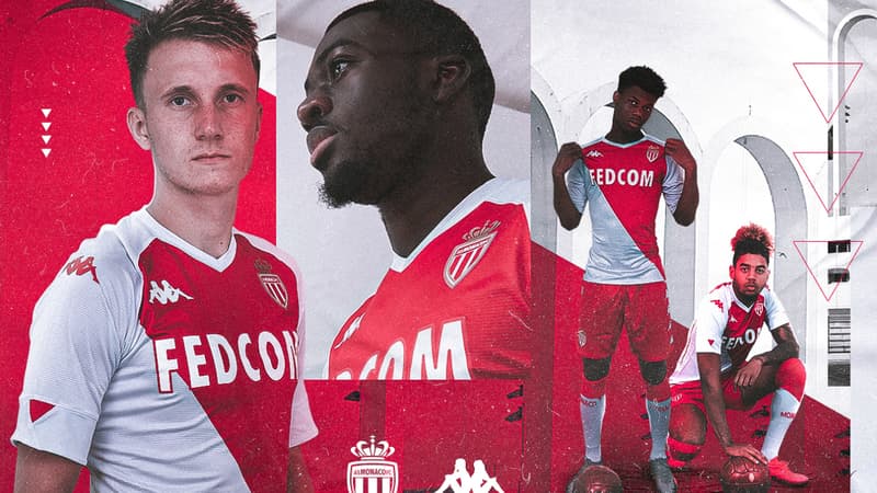 Le maillot de Monaco pour la saison 2020-2021