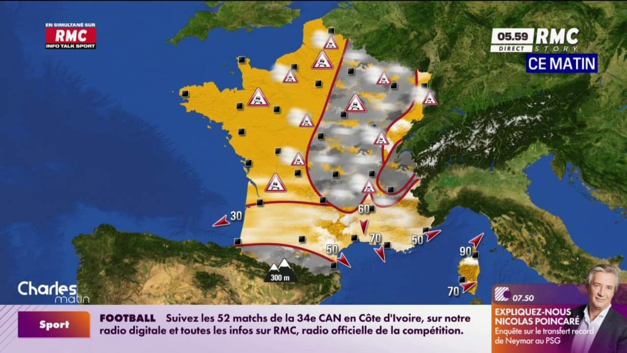 Météo du 19 janvier 2024