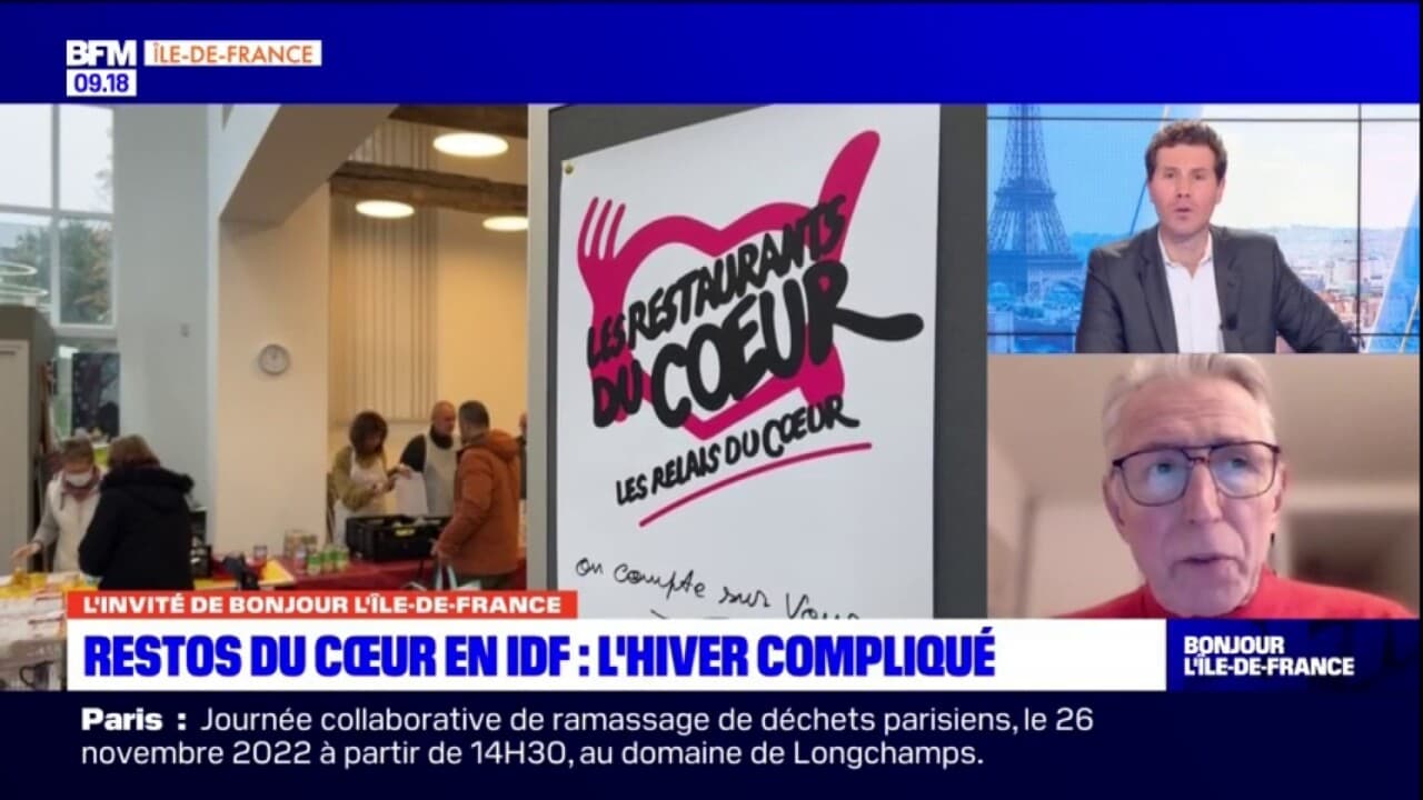 Île-de-France: La Campagne Des Restos Du Cœur S'annonce Compliquée