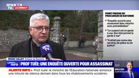 Enseignante mortellement poignardée: “C’est un événement qui suscite une solidarité nationale", estime l'évêque de Bayonne