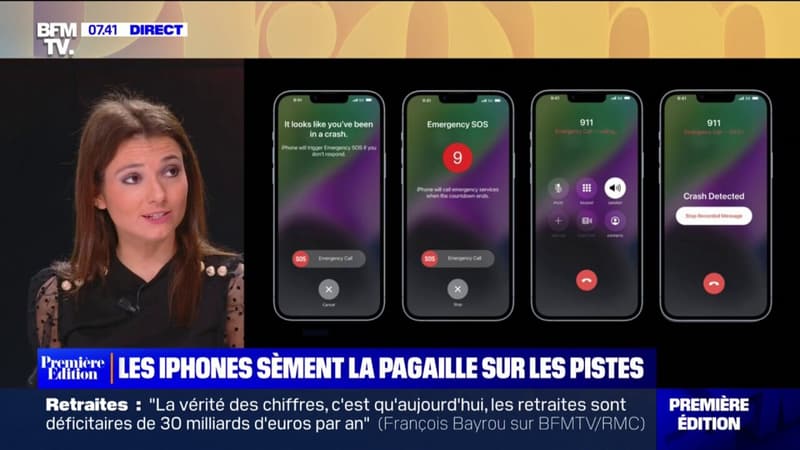Le choix de Marie - Une fonctionnalité de l'IPhone 14 sème la pagaille sur les pistes de ski