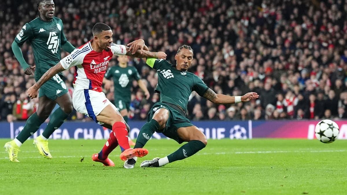 Arsenal-Monaco: l'ASM largement battue par les Gunners