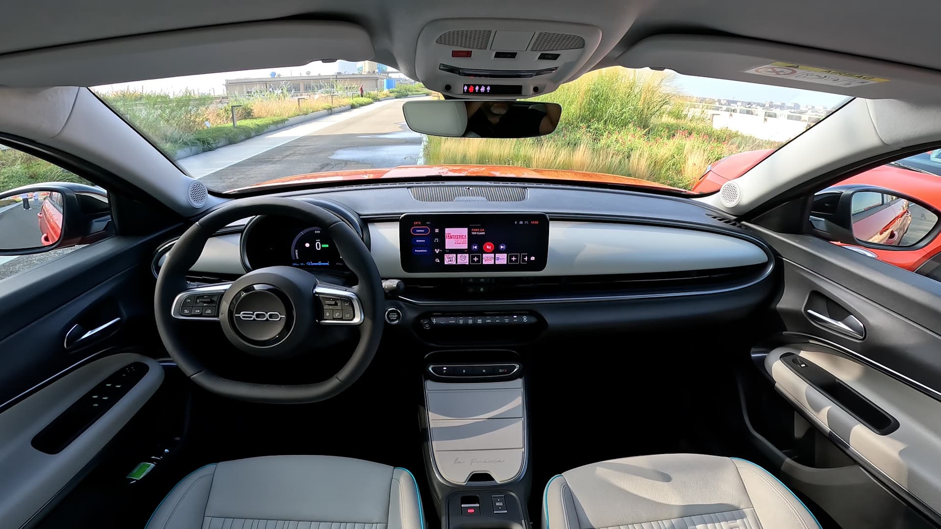 L'intérieur de la Fiat 600e