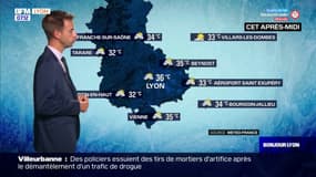 Météo Rhône: matinée ensoleillée, des orages dans l'après-midi