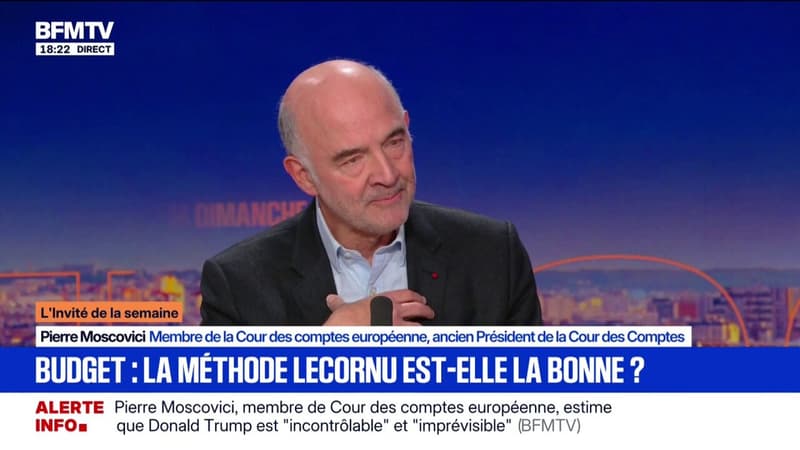 Budget de Sébastien Lecornu: pour Pierre Moscovici, membre de la Cour des comptes européenne, "ce budget n'a pas été voté"