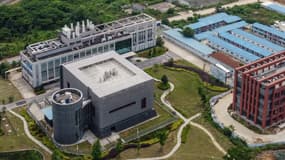 Vue aérienne de l'Institut de virologie de Wuhan, en Chine