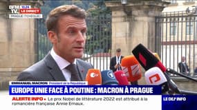 Crise de l'énergie: Emmanuel Macron estime qu'il faut une stratégie européenne "renforcée"