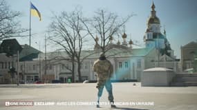Un soldat français enrôlé en Ukraine témoigne dans un documentaire BFMTV, "Ligne Rouge" du lundi 22 avril 2024. 