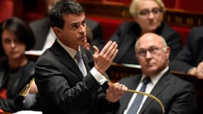 Manuel Valls à l'Assemblée Nationale