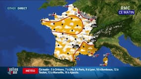 Météo du mardi 25 mai : de la pluie au Nord, du soleil au Sud
