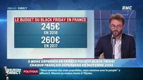 Black Friday: en France, 5 milliards d'euros devraient être dépensés lors de ce "vendredi noir"