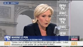 Si Le Pen "avait des preuves", elle "aurait affirmé" l'existence d'un compte de Macron aux Bahamas