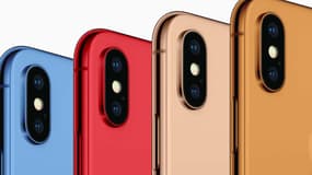 Les futurs coloris des iPhone X?