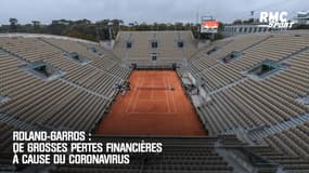 Roland-Garros : De grosses pertes financières à cause du coronavirus