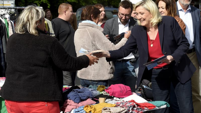 Législatives: la campagne service minimum de Marine Le Pen fait grincer des dents au RN