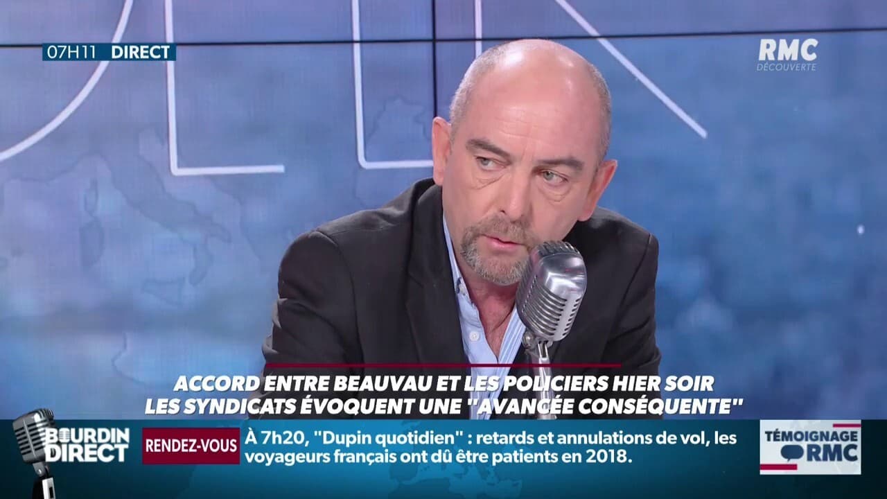 Yves Lefebvre, secrétaire général de Unité SGP police FO "Il y a eu un