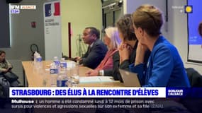 Strasbourg: des élus à la rencontre d'élèves