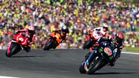 Fabio Quartararo, lors du GP de Valence.