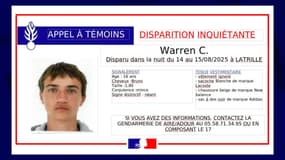 Un appel à témoins lancé après la disparition inquiétante d'un adolescent dans les Landes, émis le 21 août 2025.