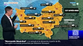 Météo: des nuages et quelques averses ce dimanche, jusqu'à 8°C à Caen